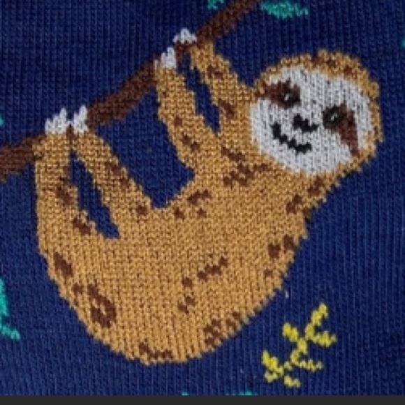 NWT Sloth Socks - Picture 2 of 9